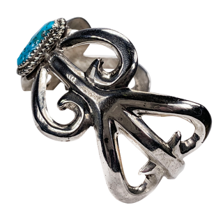 Kingman Turquoise Bracelet | Artisan Handmade