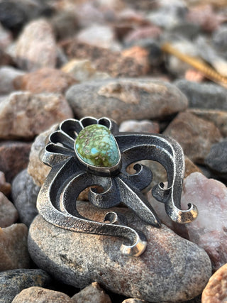 Tufa Cast Sonoran Gold Naja Pendant - Floyd Parkhurst