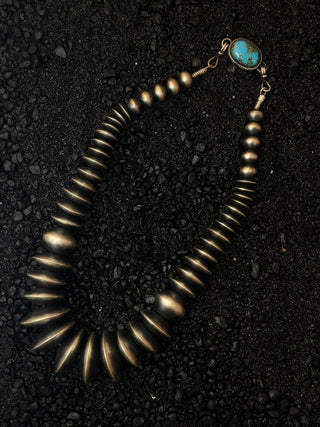 Handmade Graduated Navajo Pearl Necklace | Tustin Daye