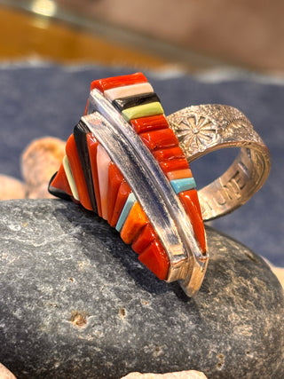 Cobblestone Inlay Ring | David Tune