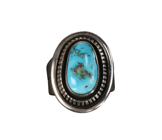 Candelaria Turquoise Ring | Marian Nez