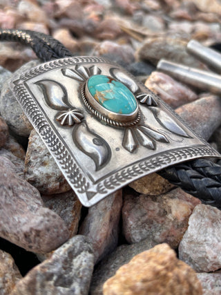 Royston Turquoise Square Bolo - Julian Chavez
