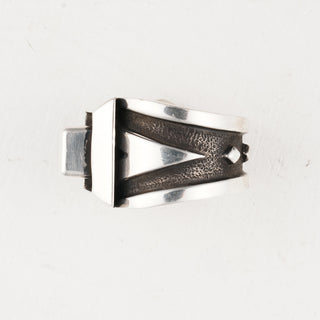 Sterling Silver Shadowbox Ring | Cooper Willie