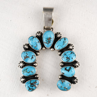 Golden Hills Turquoise Naja Pendant | Paul Livingston