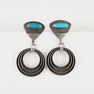 Kingman Turquoise Earrings | Jack Tom