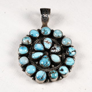 Golden Hills Turquoise Cluster Pendant | Ella Peter
