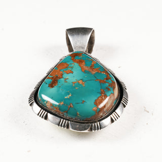 Tyrone Turquoise Pendant | Jimmy Secatero