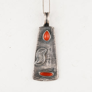 Coral Cuttlecast Pendant | Robert Johnson