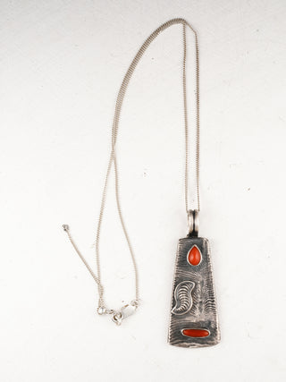Coral Cuttlecast Pendant | Robert Johnson