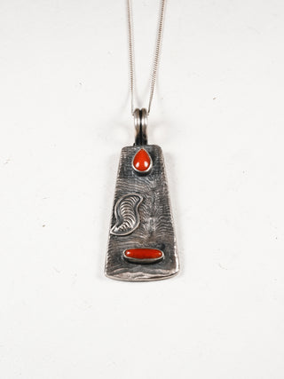 Coral Cuttlecast Pendant | Robert Johnson