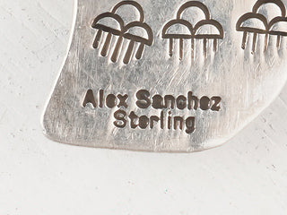 Egyptian Turquoise & Navajo Pearl Pendant Necklace | Alex Sanchez