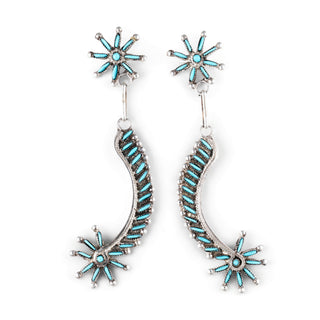 Sleeping Beauty Turquoise Earrings | Lorna Mahkee