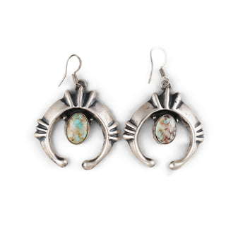 Dry Creek Turquoise Naja Earrings | Charles Johnson