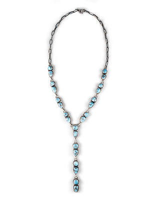Golden Hills Turquoise Lariat Necklace | Kathleen Livingston