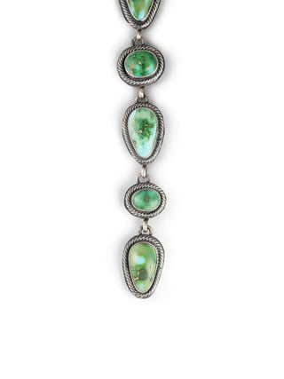 Sonoran Gold Turquoise Lariat Necklace & Earring Set | Darrin Livingston