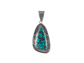 Hubei Turquoise Pendant | Leonard Nez