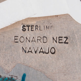 Hubei Turquoise Pendant | Leonard Nez