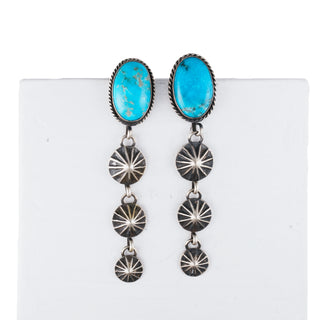 Kingman Turquoise Earrings | Hemerson Brown