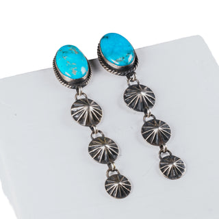 Kingman Turquoise Earrings | Hemerson Brown