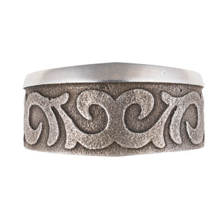 Sterling Silver Tufa Cuff | Anthony Bowman