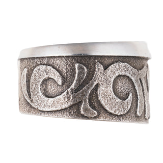 Sterling Silver Tufa Cuff | Anthony Bowman