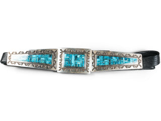 Kingman Turquoise & Ithca Peck Turquoise Belt | Tommy Jackson