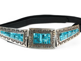 Kingman Turquoise & Ithca Peck Turquoise Belt | Tommy Jackson
