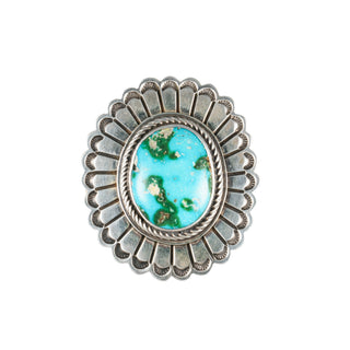 Sonoran Turquoise Concho Ring | Tommy Jackson