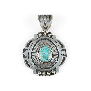 Number Eight Turquoise Pendant | Rick Werito
