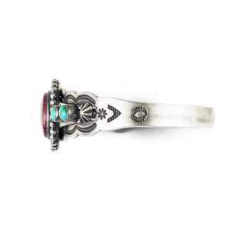 Sonoran Turquoise & Spiny Oyster Shell Cuff | Raymond Coriz