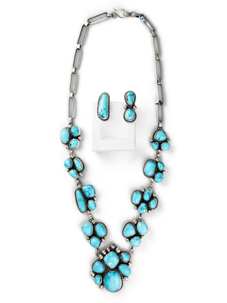 Castle Dome Turquoise Necklace & Earring Set | Mary Ellen