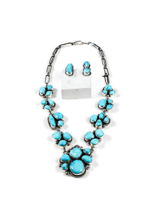 Castle Dome Turquoise Necklace & Earring Set | Mary Ellen