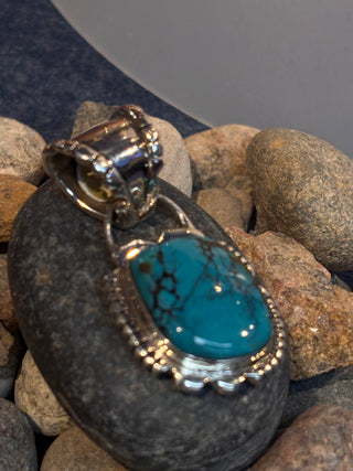 Hubei Turquoise Pendant | Brandon Leno