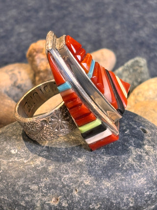 Cobblestone Inlay Ring | David Tune