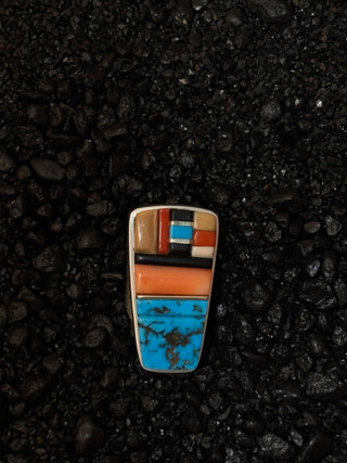 Multi-stone Inlay Ring | Edison Cummings