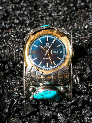 Vintage Fox Turquoise Trucker Watch | Bernyse Chavez