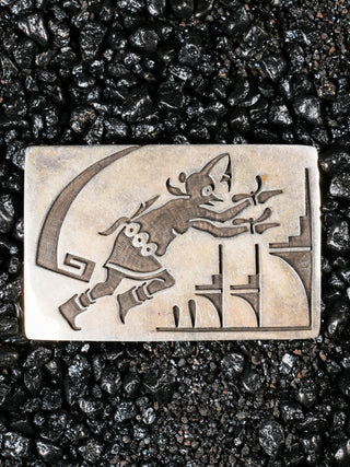 Overlay Koyemsi Belt Buckle | George Begay