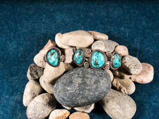 Old Pawn Cuff & Ring Set | Artisan Handmade