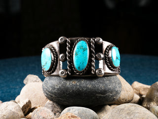 Old Pawn Turquoise Cuff | Artisan Handmade