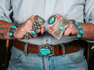 Old Pawn Turquoise Cuff | Artisan Handmade