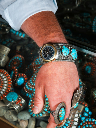 Vintage Fox Turquoise Trucker Watch | Bernyse Chavez