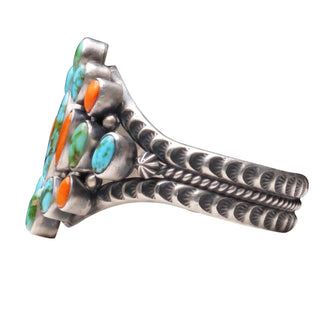 Kingman & Sonoran Turquoise with Spiny Oyster Shell Bracelet | Diane Wylie