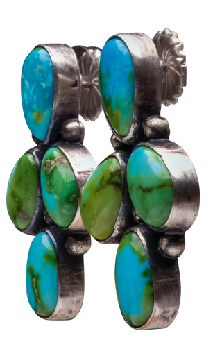 Sonoran Gold Turquoise Earrings | A. Martin