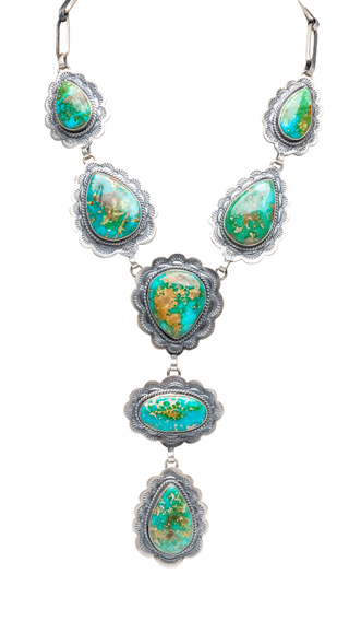 Sonoran Turquoise Lariat Necklace | Mary Ellen