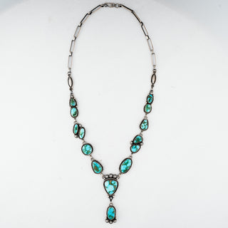 Sonoran Gold Turquoise Lariat Necklace | Mary Ellen