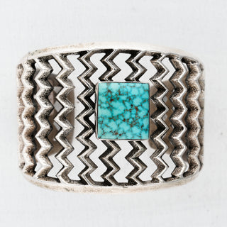 Kingman Turquoise Tufa Cuff | Aaron Anderson