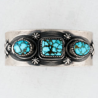 Birdseye Kingman Turquoise Cuff | Bernyse Chavez