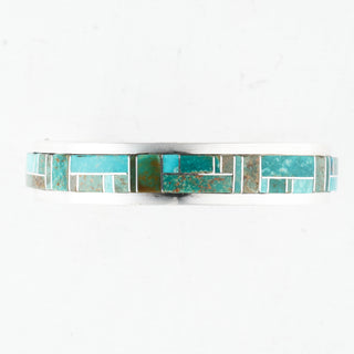 Seafoam Kingman Turquoise & Green Kingman Turquoise Cuff | Marie Jackson