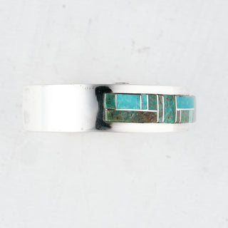 Seafoam Kingman Turquoise & Green Kingman Turquoise Cuff | Marie Jackson