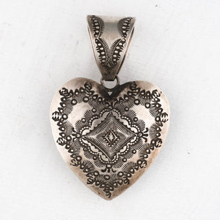 Sterling Silver Heart Pendant | Vincent Platero